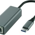 USB-C to Ethernet Adapter 1000Mbps Gigabit LAN Converter