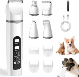 Pet Hair Clipper and Nail Grinder Kit
