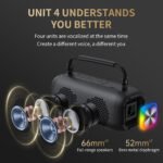 T12 Portable Bluetooth 5.3 Karaoke Speaker - additional image