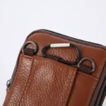 Genuine Leather Men Waist Phone Bag - additional image