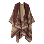 Cozy Daily Faux Cashmere Poncho