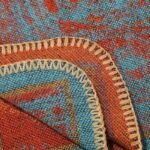 Faux Cashmere Knit Poncho Shawl - additional image