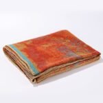 Faux Cashmere Knit Poncho Shawl - additional image