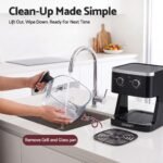 Devanti 4.5L Glass Air Fryer - Black - View 8