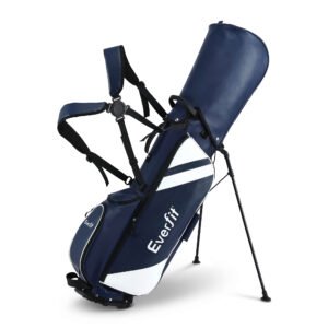 Everfit Golf Stand Bag with Dual Strap - Blue - image 1