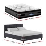 Giselle Queen Mattress & Artiss Bed Frame Bundle - View 2