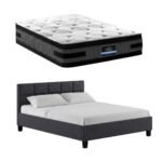 Giselle Queen Mattress & Artiss Bed Frame Bundle - View 8