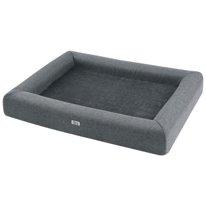 i.Pet Large Calming Pet Bed - Grey