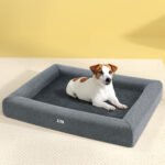 i.Pet Large Calming Pet Bed - Grey - View 7