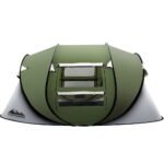 Weisshorn 4-5 Person Pop Up Tent - Green - image 2