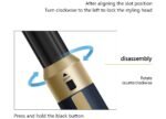 5-in-1 hot air styler brush black view 8