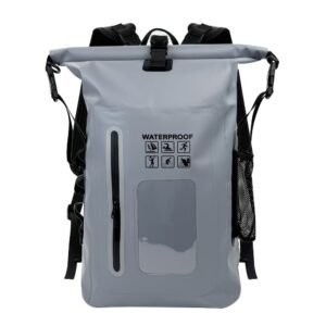 Waterproof Dry Bag Backpack 25L - Black - image 2