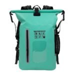 Waterproof Dry Bag Backpack 25L - Cyan - image 1