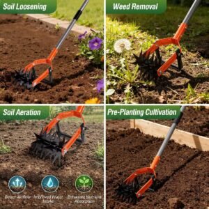 Rotary Garden Cultivator & Weeder - View 2