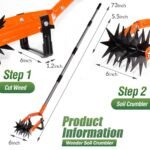 Rotary Garden Cultivator & Weeder - View 9