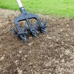 Adjustable Rotary Garden Tiller - Black - View 4