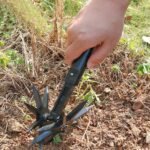 Adjustable Rotary Garden Tiller - Black - View 9