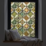 Frosted Circle Privacy Window Film 45x200cm - image 1