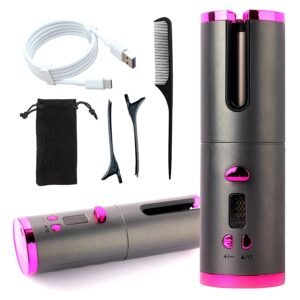 Automatic Hair Curling Wand - Lavender Grey