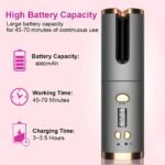 Automatic Hair Curling Wand - Lavender Grey - View 7