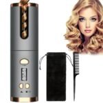 Automatic Hair Curling Wand - Grey Gold