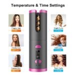 Automatic Hair Curling Wand - Grey Gold - View 2