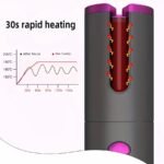 Automatic Hair Curling Wand - Grey Gold - View 6