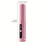 Mini Cordless Straightening Comb - Grey - View 5