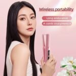 Mini Cordless Straightening Comb - Grey - View 8
