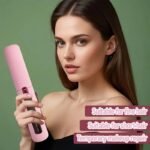 Mini Cordless Straightening Comb - Grey - View 10