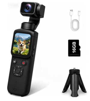 AT-M105 Pocket 4K Gimbal Vlog Camera - 16GB
