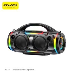 AWEI KA12 60W Outdoor Bluetooth Speaker - Black