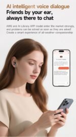 AWEI TP29 True Wireless Earbuds - Black - View 8