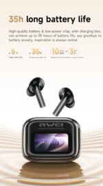AWEI TP29 True Wireless Earbuds - Black - View 11
