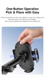 AWEI X72 360 Car Vent Phone Mount - Black - View 7