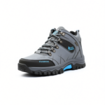 Waterproof High Top Hiking Shoes - Khaki 41 - additional view