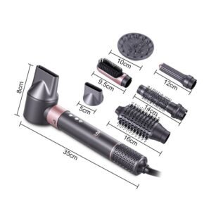 7-in-1 Hot Air Styling Brush Set - Rose Gold - View 2