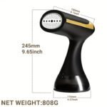 Handheld Garment Steamer - White - View 3