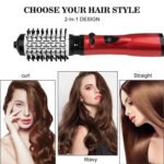 2-in-1 Automatic Hot Air Styler - Grey - View 2