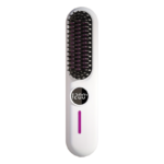 S01 Cordless Hair Straightener Brush - White
