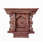 Traditional Newari Wooden Hand-Carved Window