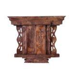 Traditional Newari Wooden Hand-Carved Window - additional image