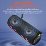 2-in-1 split 40W Bluetooth speaker side view