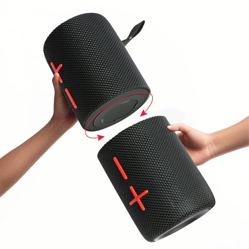 2-in-1 split 40W Bluetooth speaker with RGB lighting
