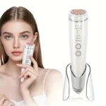 6-in-1 Hot & Cold Facial Massager - White