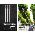 GIANTZ 52cc Petrol Pole Chainsaw and Hedge Trimmer – product image 2