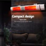 Devanti Electric Strip Heater Infrared Radiant Heaters 3000W – product image 3