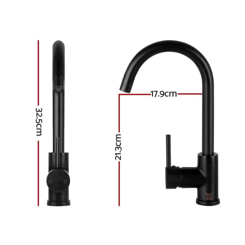 Black kitchen tap – product image 1