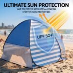 Weisshorn pop-up beach tent with UPF50+ sun protection – product gallery image 5