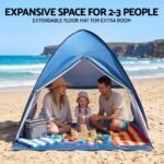 Weisshorn pop-up beach tent with UPF50+ sun protection – product gallery image 7